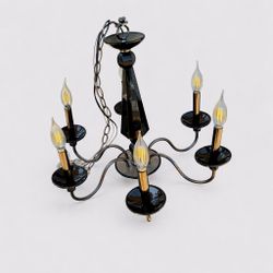 Pure Onyx Chandelier 