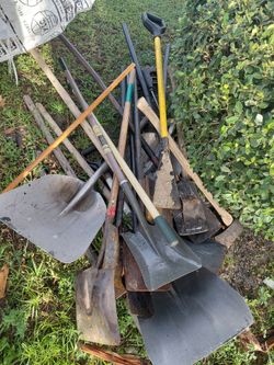 🛠️ Garden Tool LOT – Shovels, Spades, Axe & More / Palas y Herramientas – Buy 1 or ALL