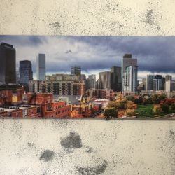 Denver Skyline Painting