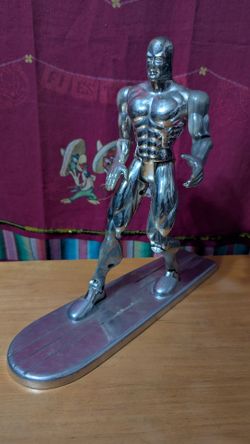 1994 Fantastic Four Silver Surfer Deluxe Edition 10" Action Figure Toy Biz Loose