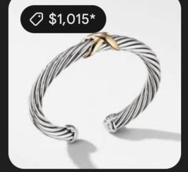 David Yourman two-tone bracelet
