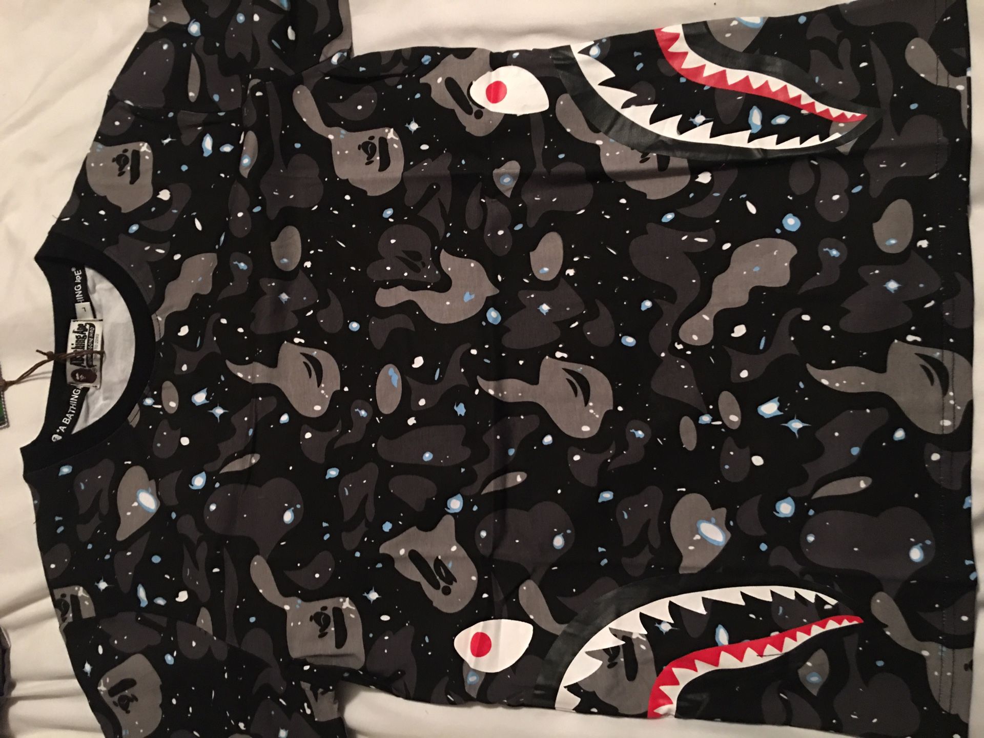 Deep space camo side shark