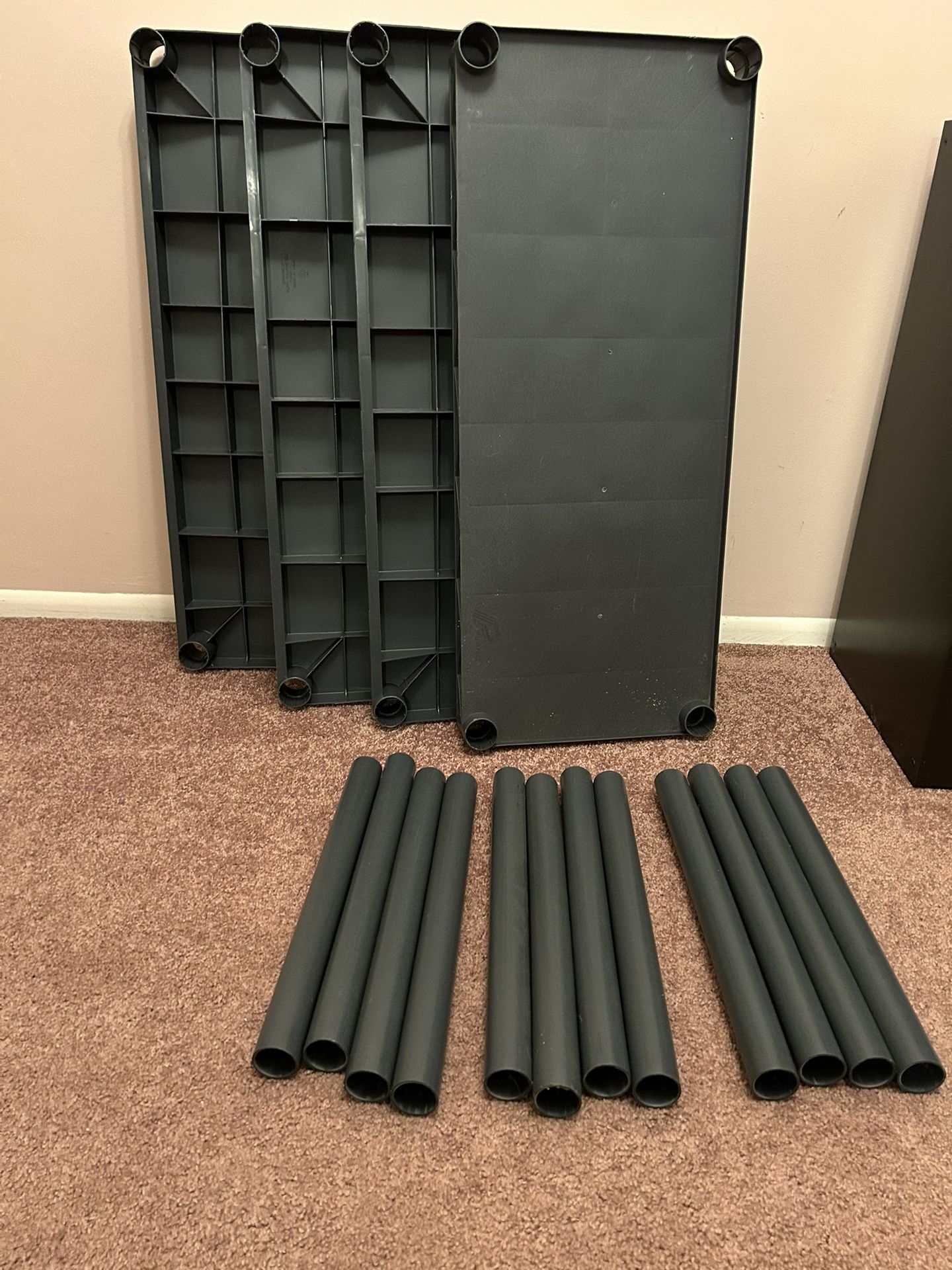 Sterilite 4-shelf Heavy Plastic Storage Rack