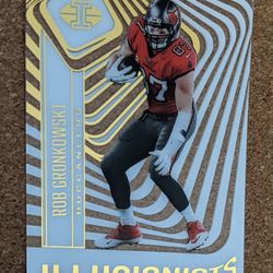 2021 Illusions Rob Gronkowski Illusionists Clear Acetate