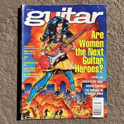 Vintage Guitar Magazine, July 1995, Are Women the Next Guitar Heroes