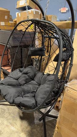Outdoor Double Egg Swing Chair