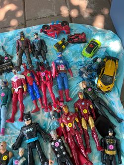 Different Kinds of Toys and Action Figures