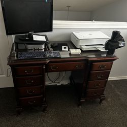 Walnut Office Desk