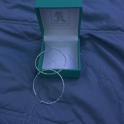 Sterling Silver Hoops 925