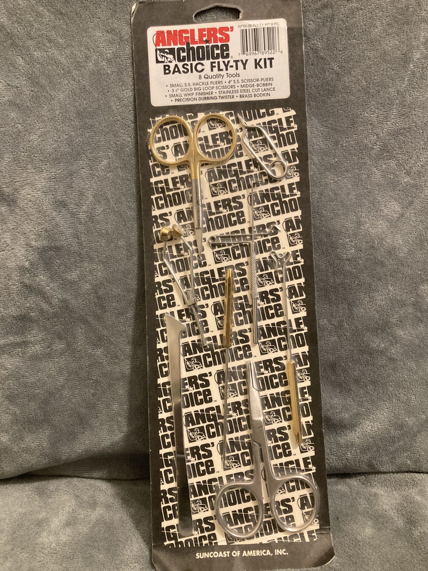 Anglers Choice Basic Fly TY Kit NEW