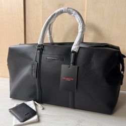 New Duffle Bag With Genuine Leather Wallet