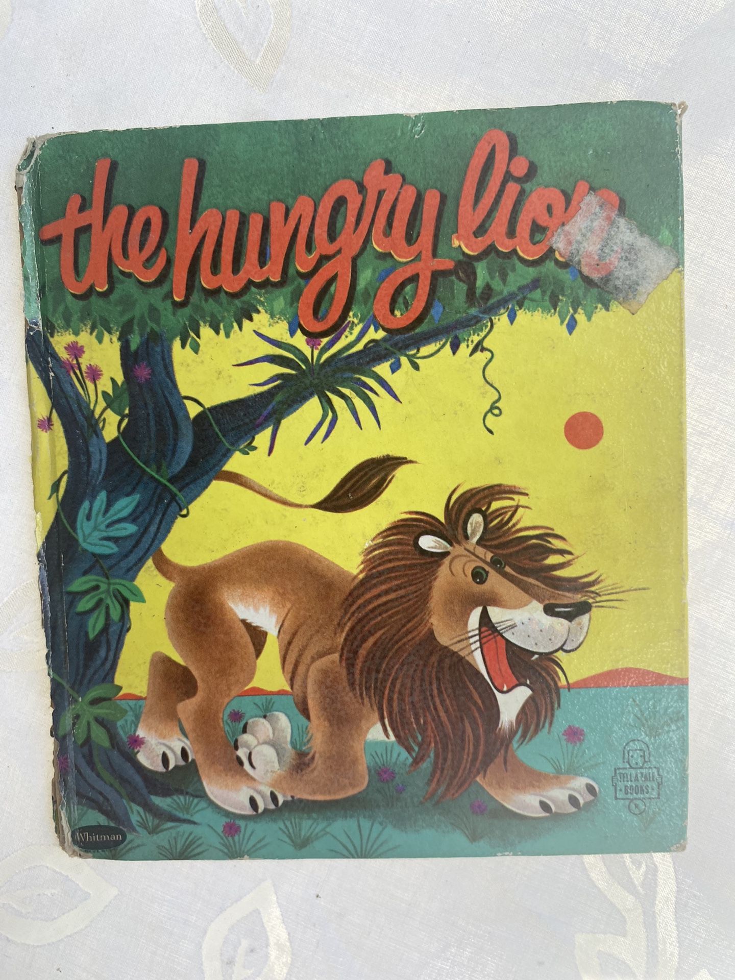 The Hungry Lion Hardcover Antique Book