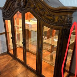 Solid Wood China Cabinet