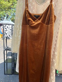 Women’s Dress Velvet Amber Fall
