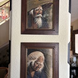 Vintage Original Oil Painting signed by an artist  “ Gris”