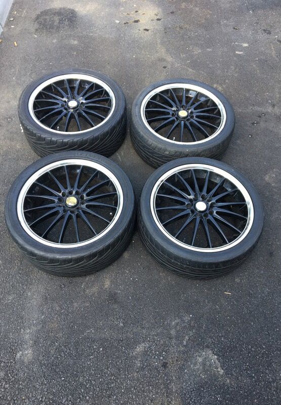 Used racing tires