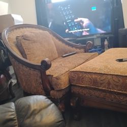 Chair And Ottoman