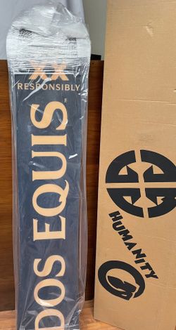 Snowboard By Humanity Dos Equis Logo Still In Box