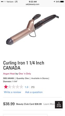 Curling iron