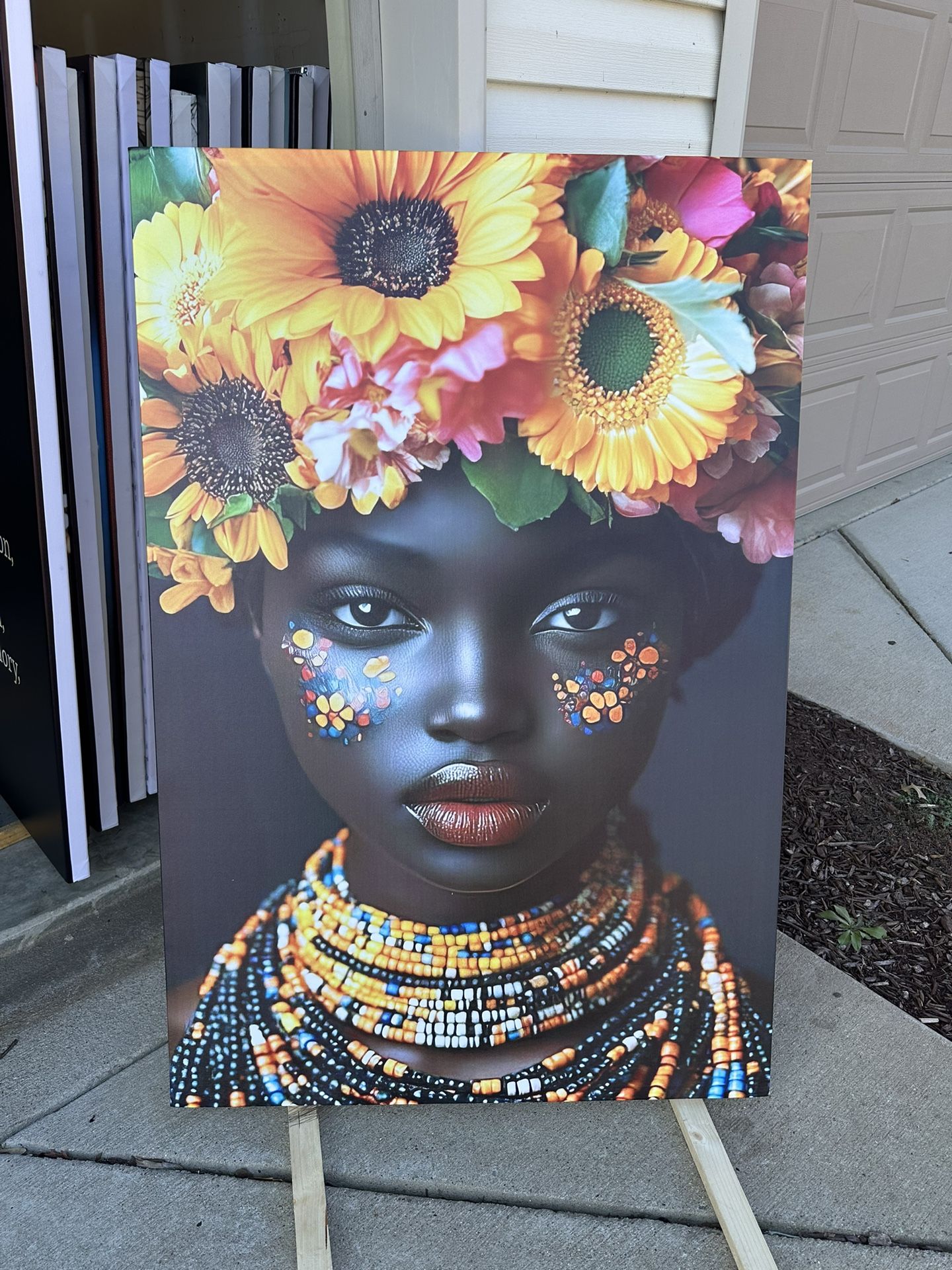 Nubian Queen Canvas Art