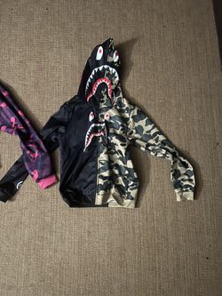 Bape Hooded Zip-Up Sweaters