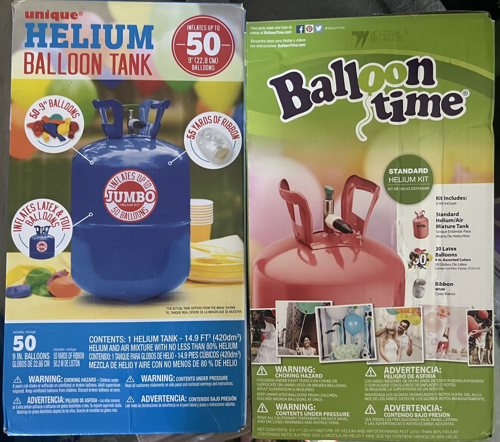Helium Tanks