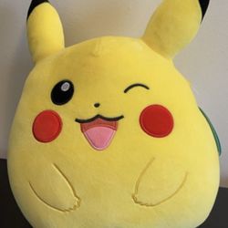 New Pokemon Pikachu squishmallow Plushie 