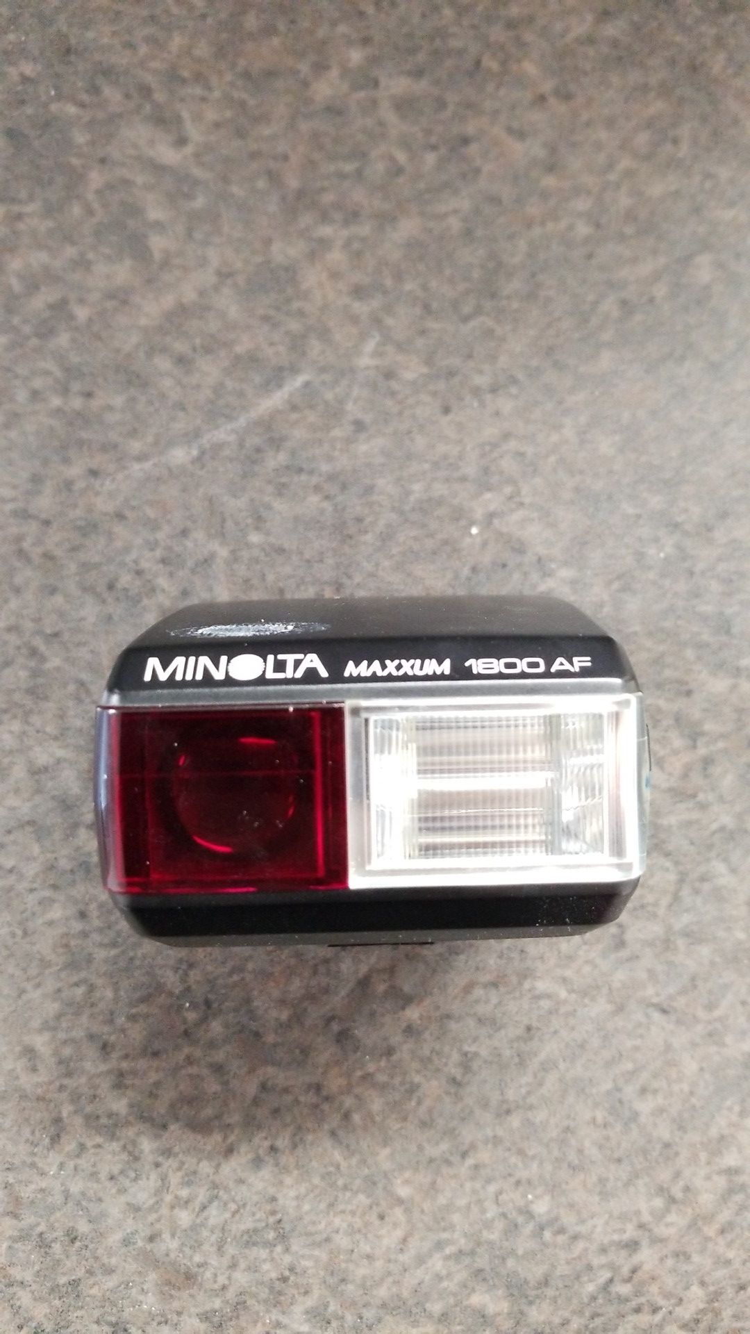 Minolta camera flash