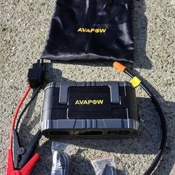 AVAPOW 2000A jump starter with air compressor 