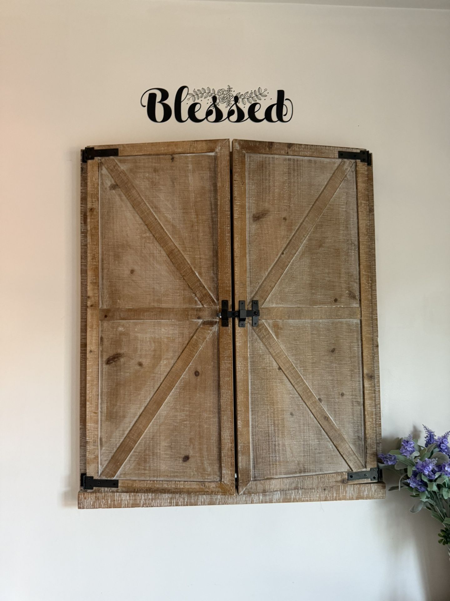 Barn Door Mirror