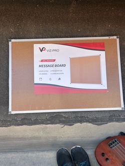 VIZ-PRO 36” × 24” Message Board