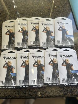Magic the Gathering Final Fantasy Booster Packs 