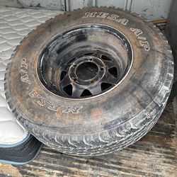 Spare Tire 5 Lug 