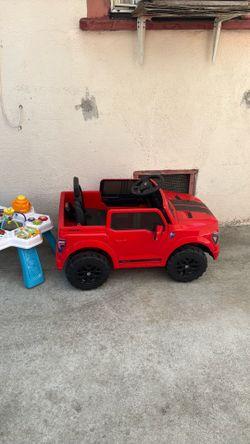 Kids Shelby truck with remote control and charger included