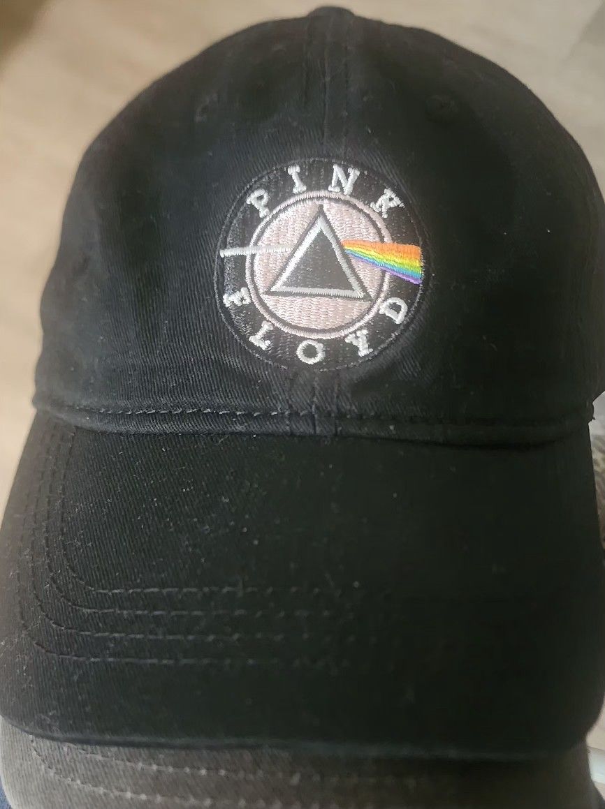 Pink Floyd Hat Strapback Adjustable Cap Cotton Dad Style Black Official