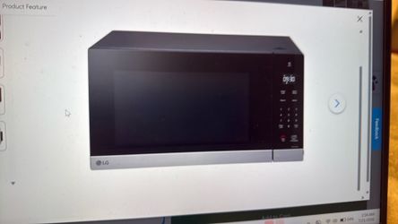 Lg microwave in original box - like new