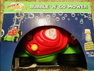 Bubbles N’ Go Mower Toy