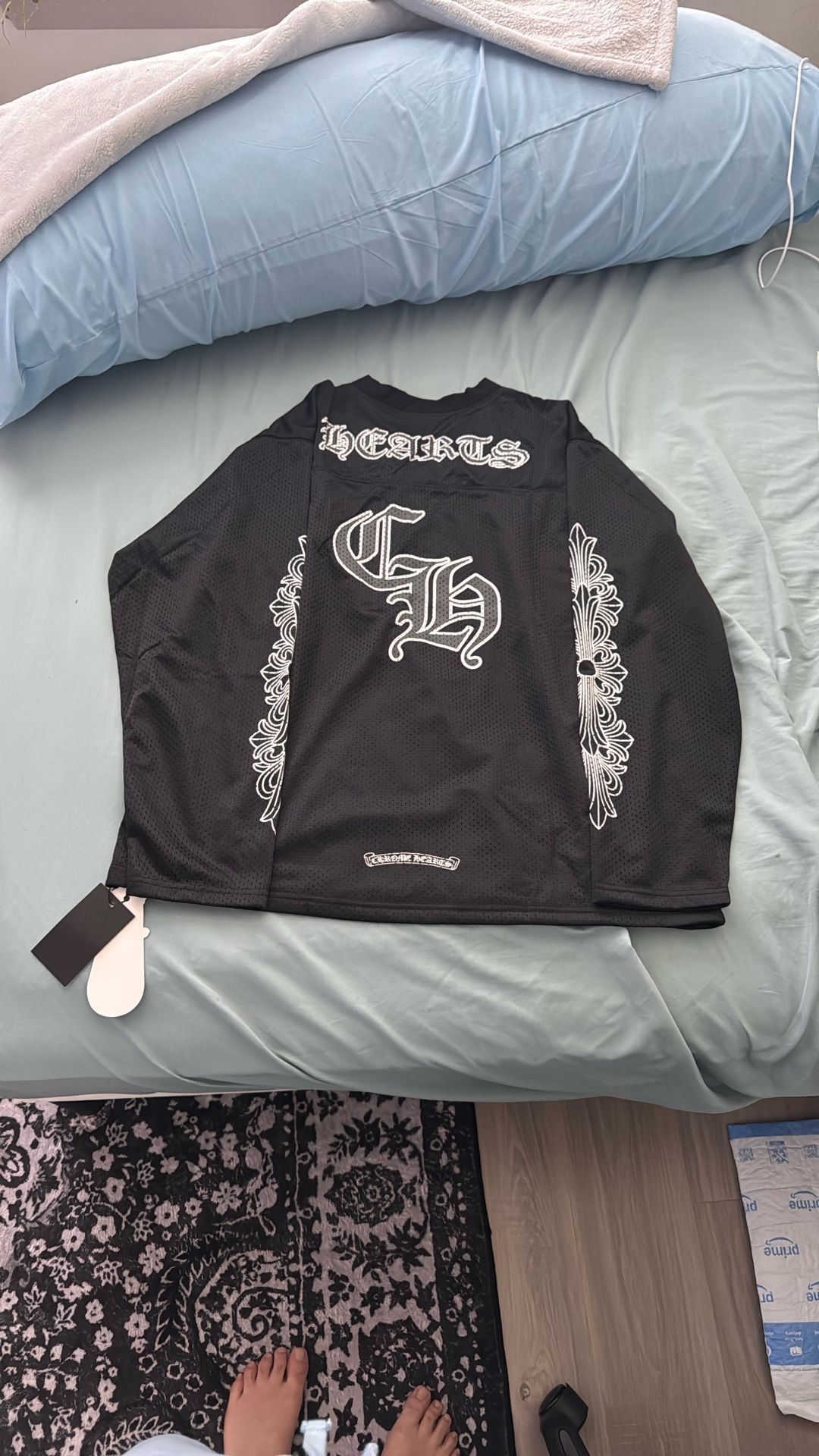 Chrome Hearts black jersey