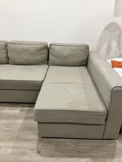 IKEA FRIHETEN Sleeper Sectional Couch 3 seater w/storage Firm on Price