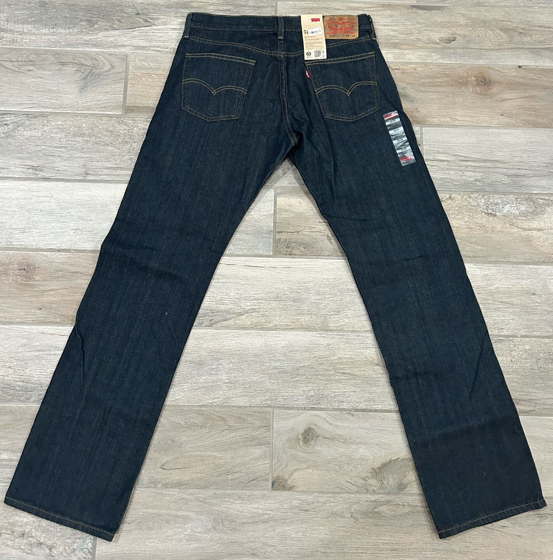 Brand New Levi’s 514 Slim straight Jeans 34x34