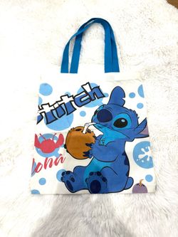Cute Stitch Canvas Tote Bag – Love Is Sweet Design