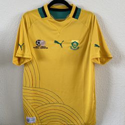 2012/14 South Africa Home Soccer Jersey (Size M) 