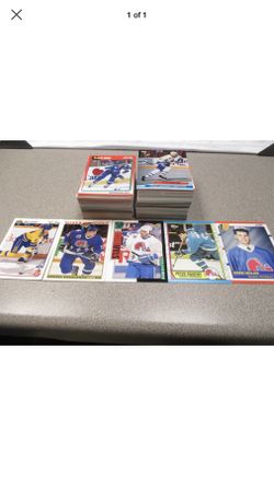 Quebec Nordiques Hockey Card Lot