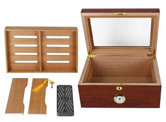 Thompson Cigar Co. Glass Top humidor Cabinet