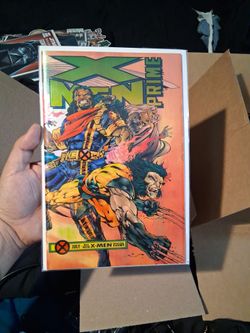 This is a copy of X-Men Prime #1, a one-shot comic book published by Marvel in July 1995