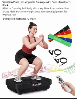 SEDOZiK Vibration Plate Exercise Machine with Bands