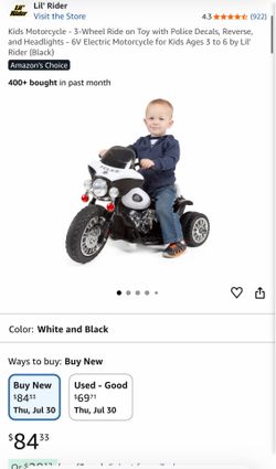 Kids motorcycle