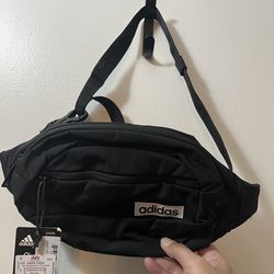 Unisex Black Fanny Pack ((Adidas))