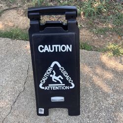 Rubbermaid Commercial Caution Wet Floor Safety Sign