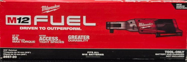 Milwaukee m12 fuel 3/8 ratchet